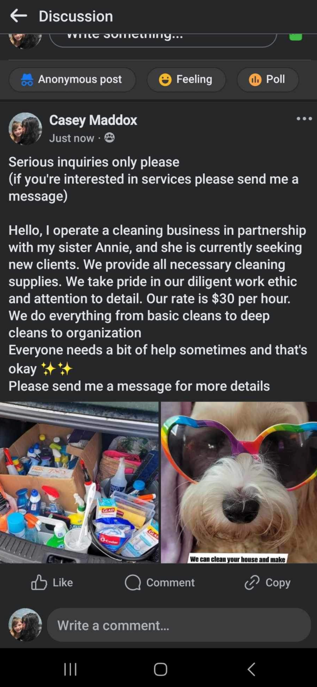 Avatar for Annie’s cleaning