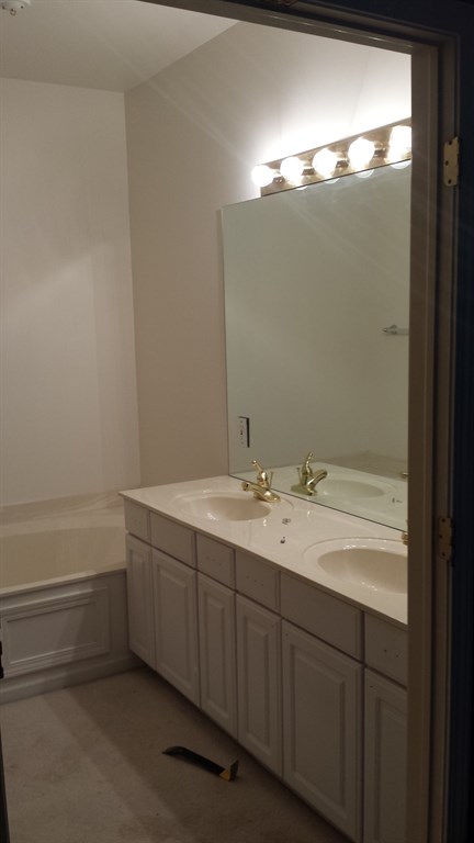 Bathroom before