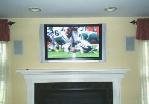 Over Fireplace