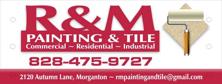 R&M PAINTING AND TILE logo