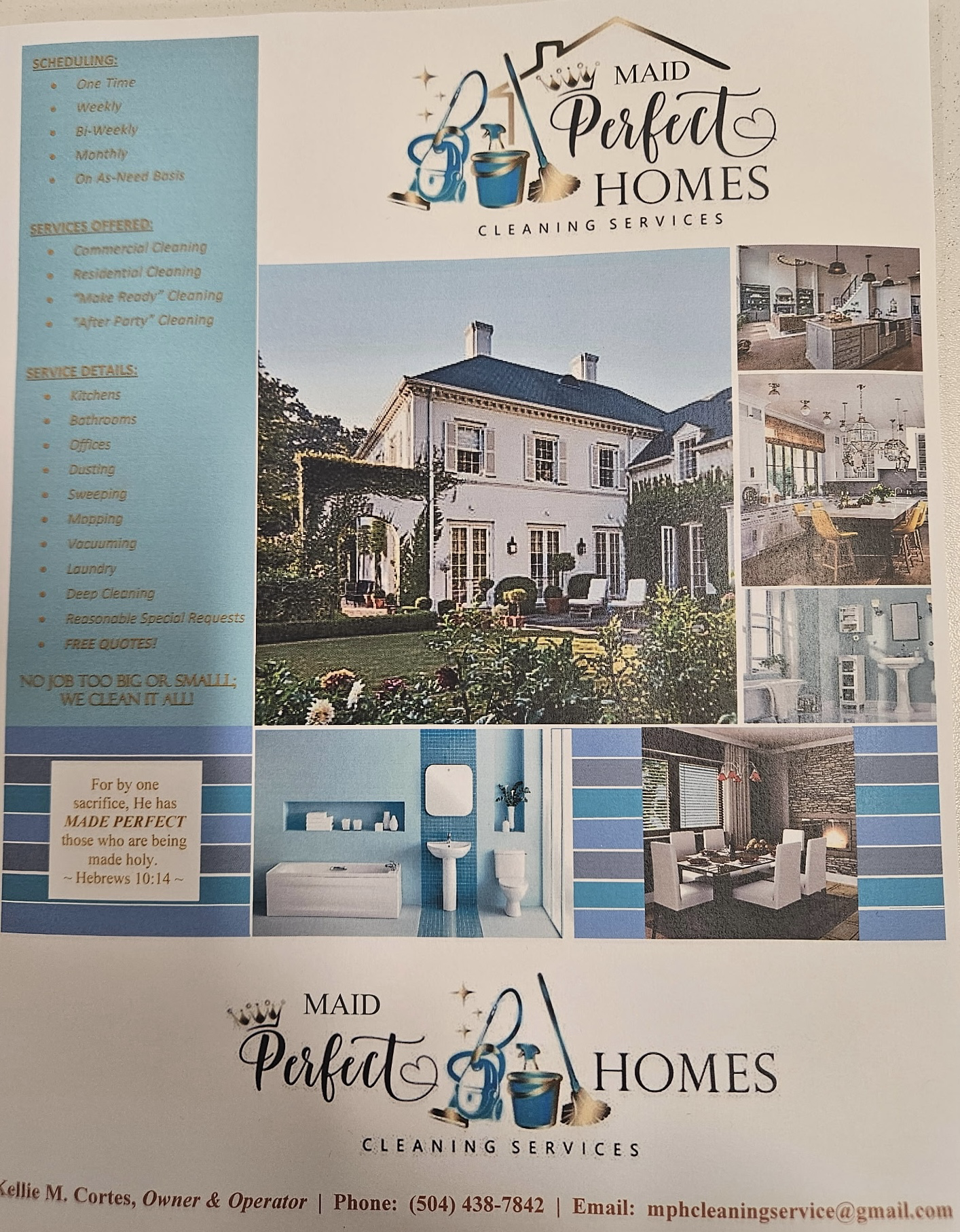 Avatar for Maid Perfect Homes Cleaning Service