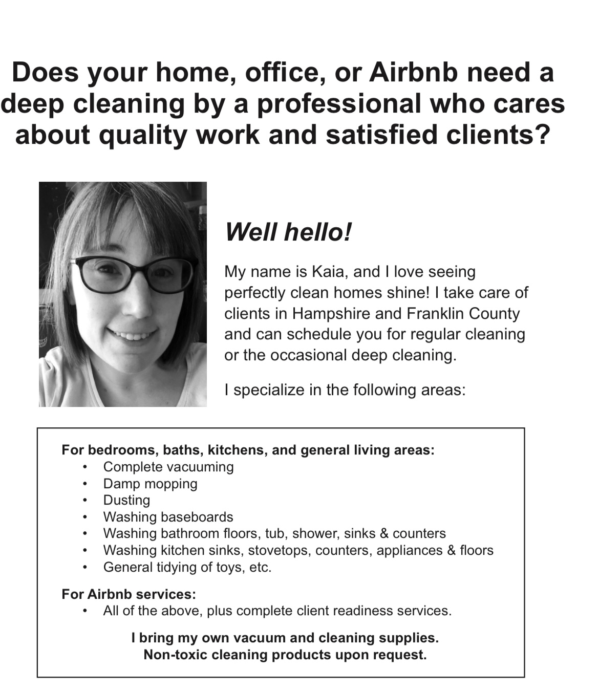 Avatar for (Kaia Cleaning Service) 