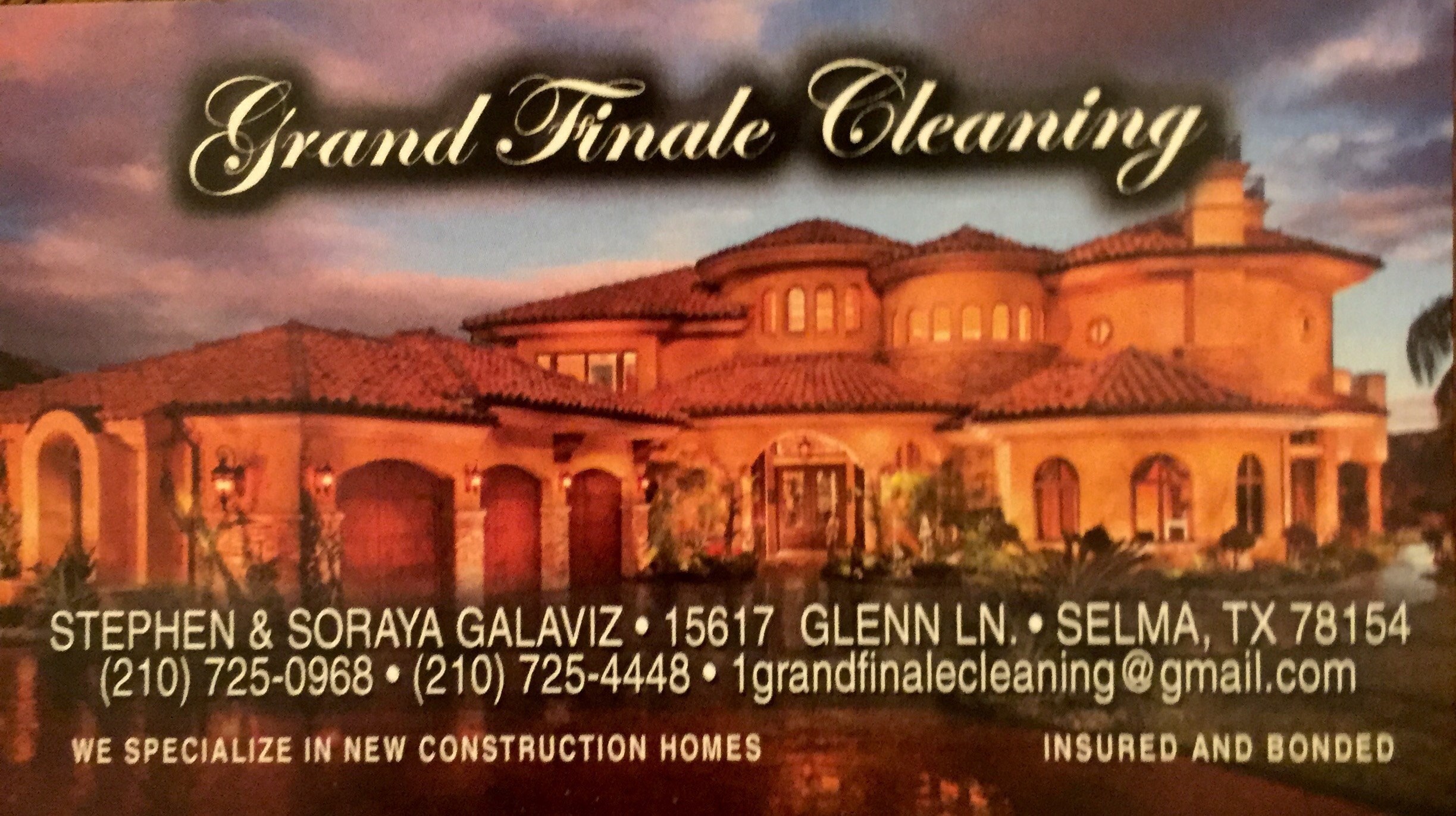 Grand Finale Cleaning logo
