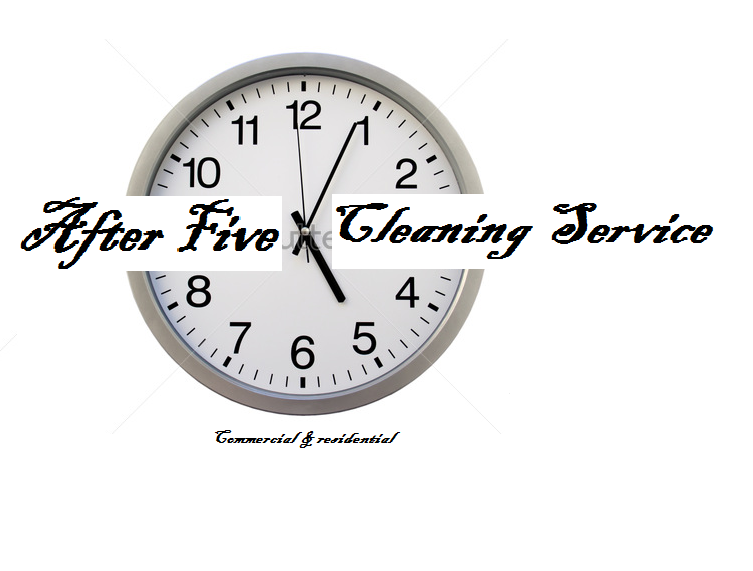 After Five Cleaning Service logo