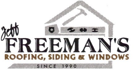 Logo for Jeff Freeman's Roofing, Siding & Window INC