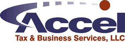 Logo for Accel Tax & Business Services LLC