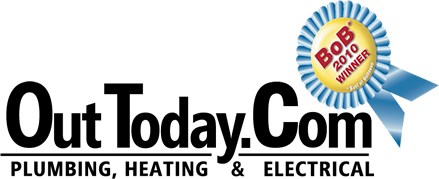 Logo for OutToday.Com Plumbing, Heating & Electrical