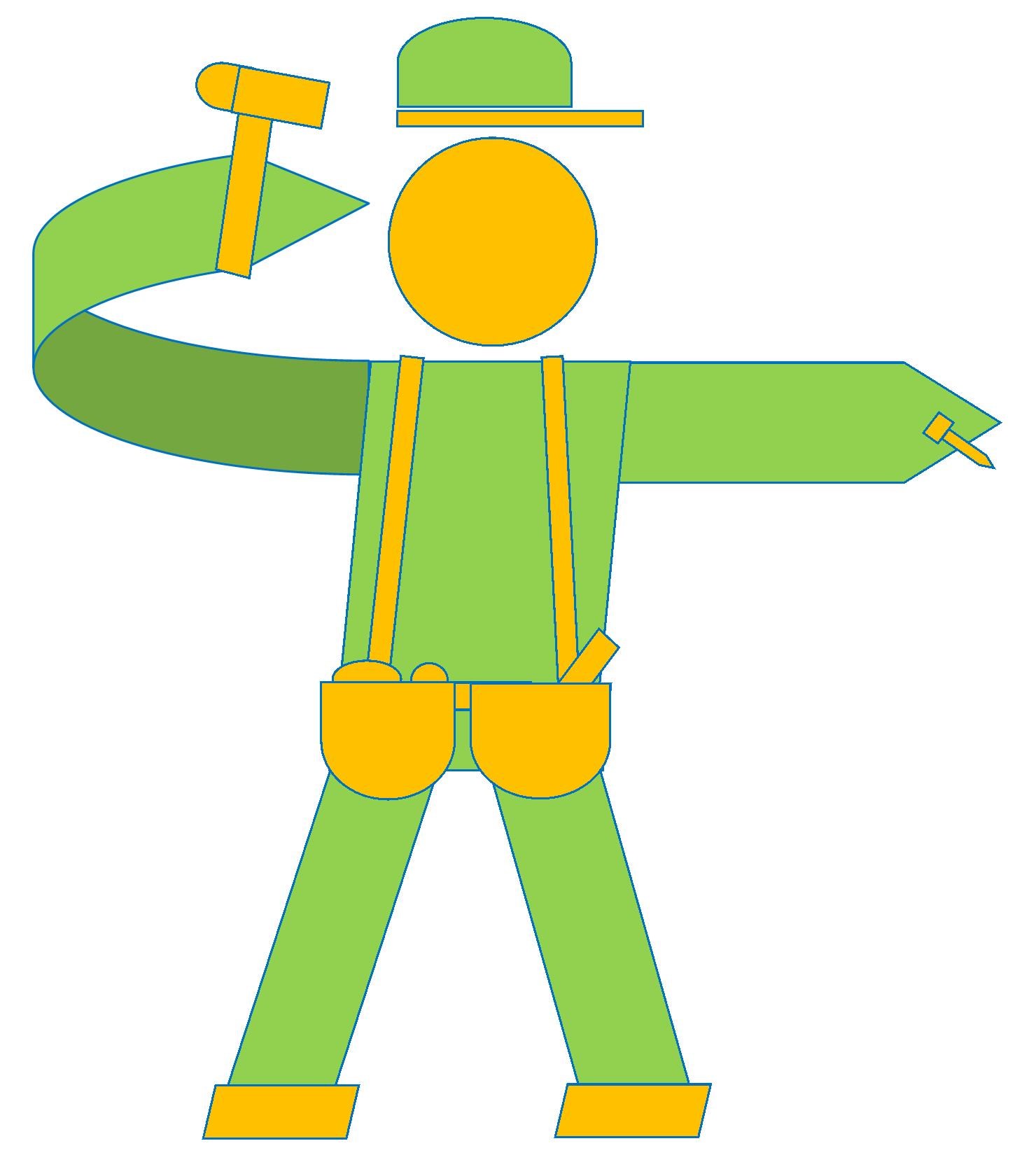 Handyman Elmo logo