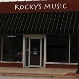 Rockys Music logo