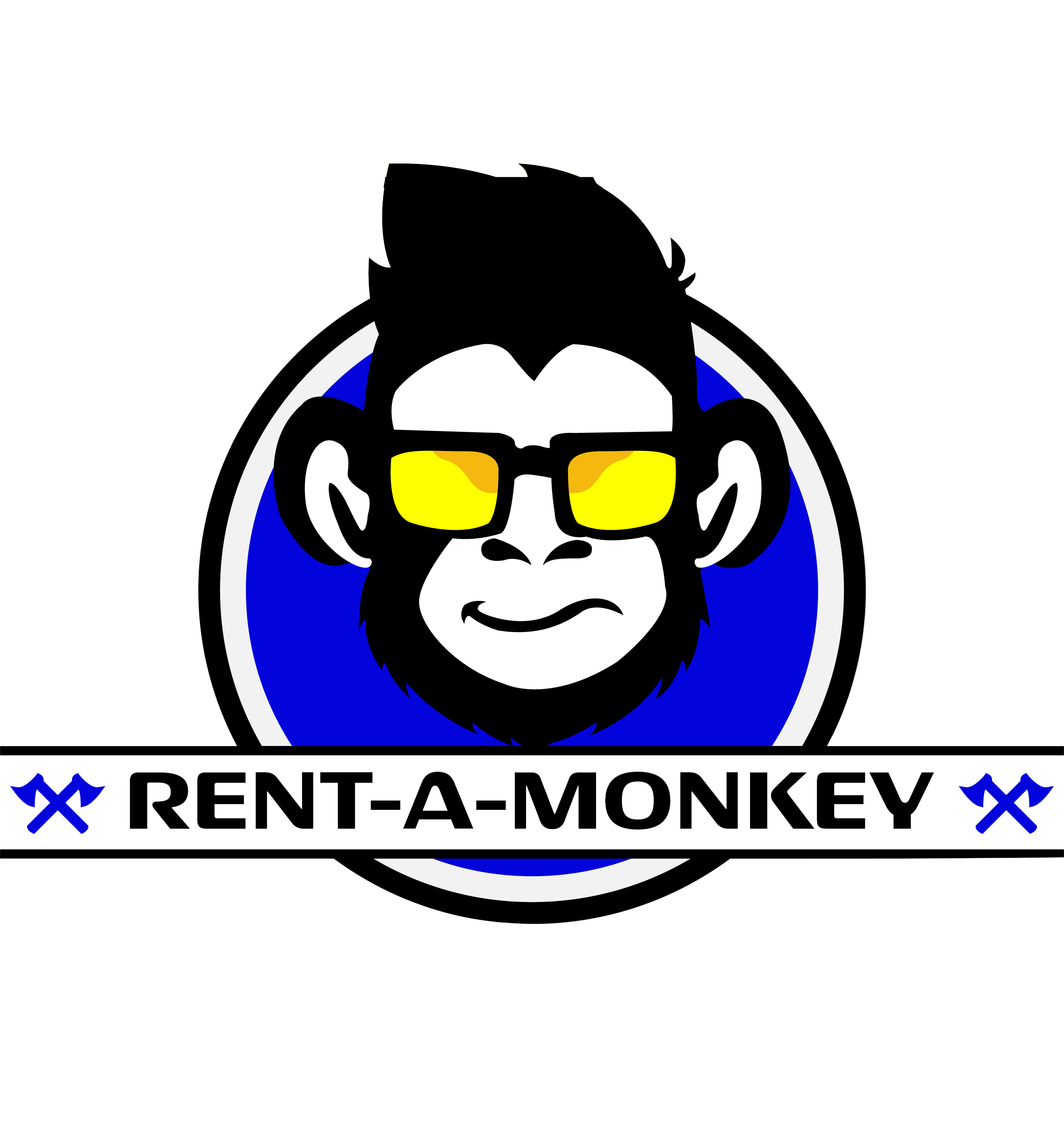 Logo for Rent A Monkey Tree Service