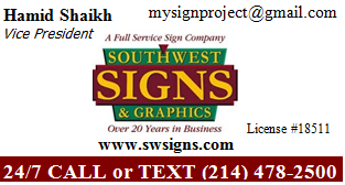 SOUTHWEST SIGNS & GRAPHICS logo