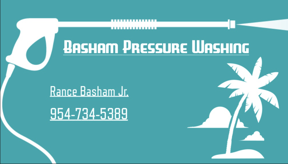 Basham Pressure Washing logo