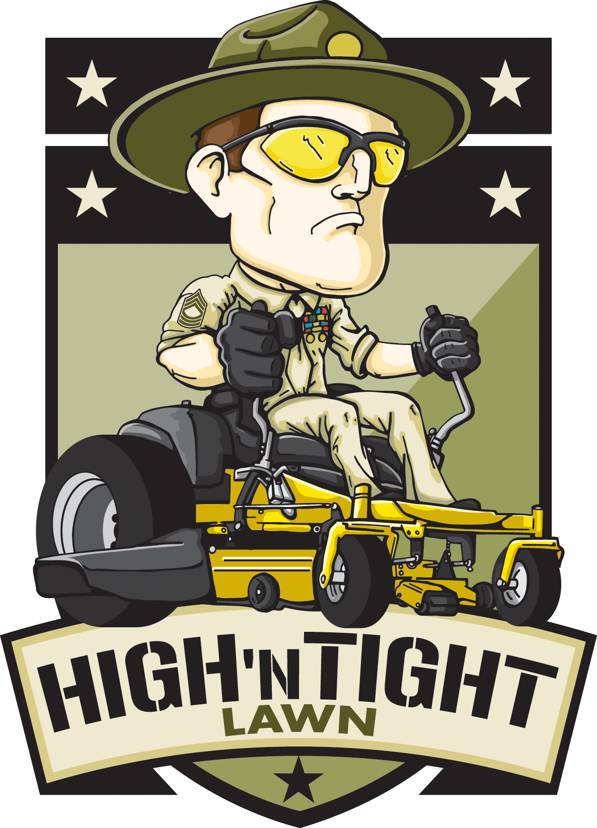 High'nTight Lawn & Landscape logo