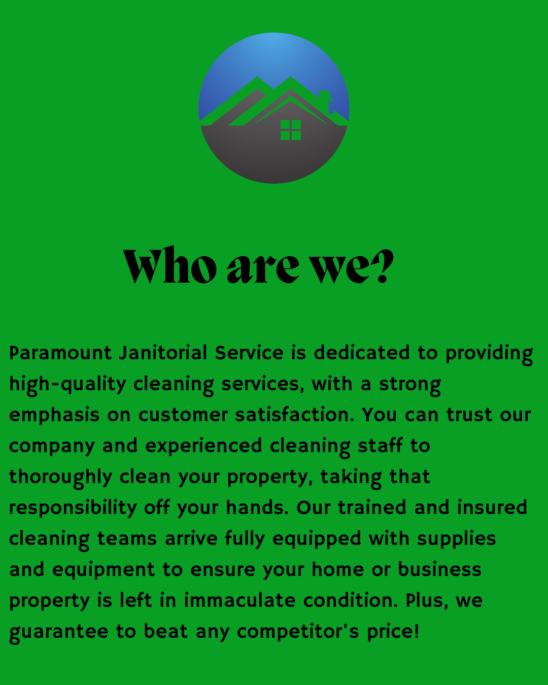 Avatar for Paramount Janitorial Service