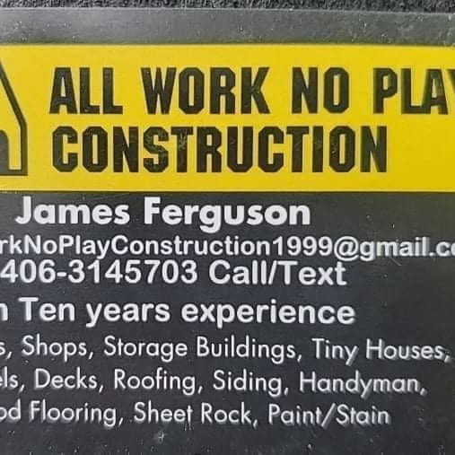 Avatar for All work no play construction