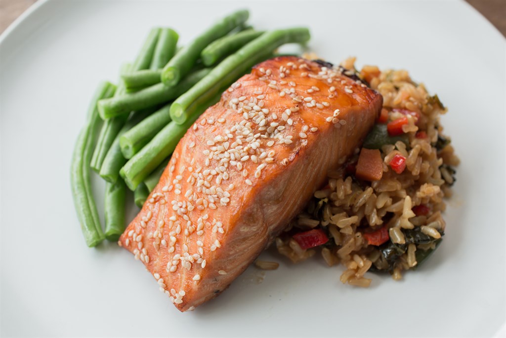 Glazed Salmon