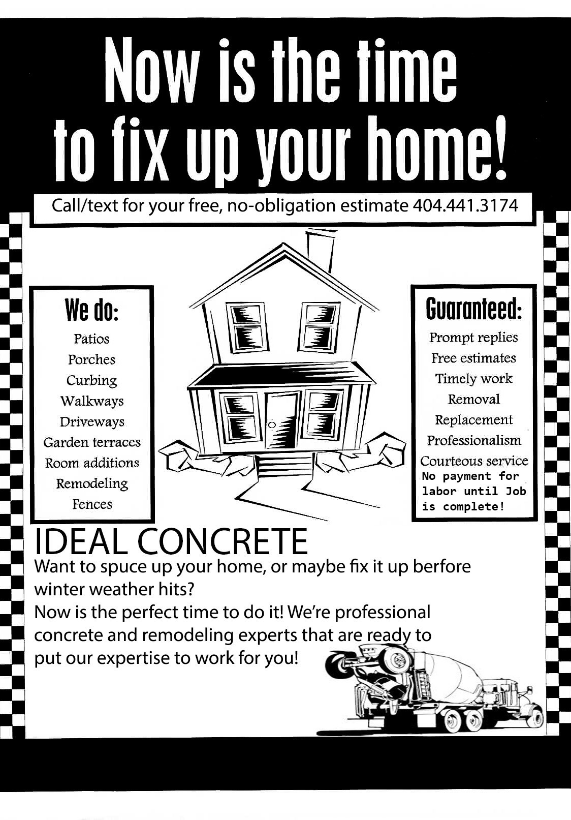 IDeal Concrete logo