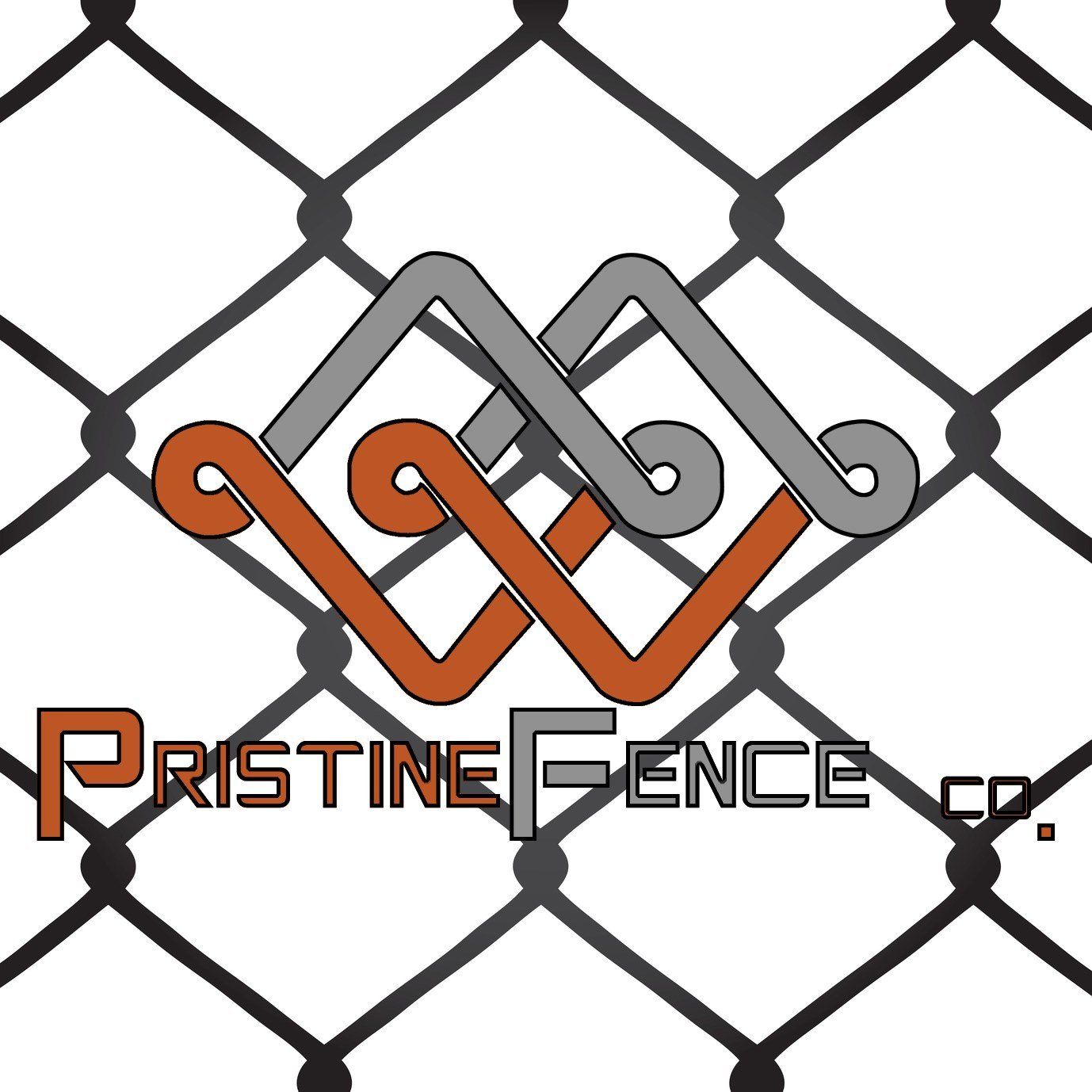 Logo for Pristine Fence Co.