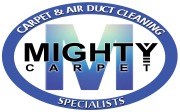 MIGHTY CARPET & AIR DUCT logo