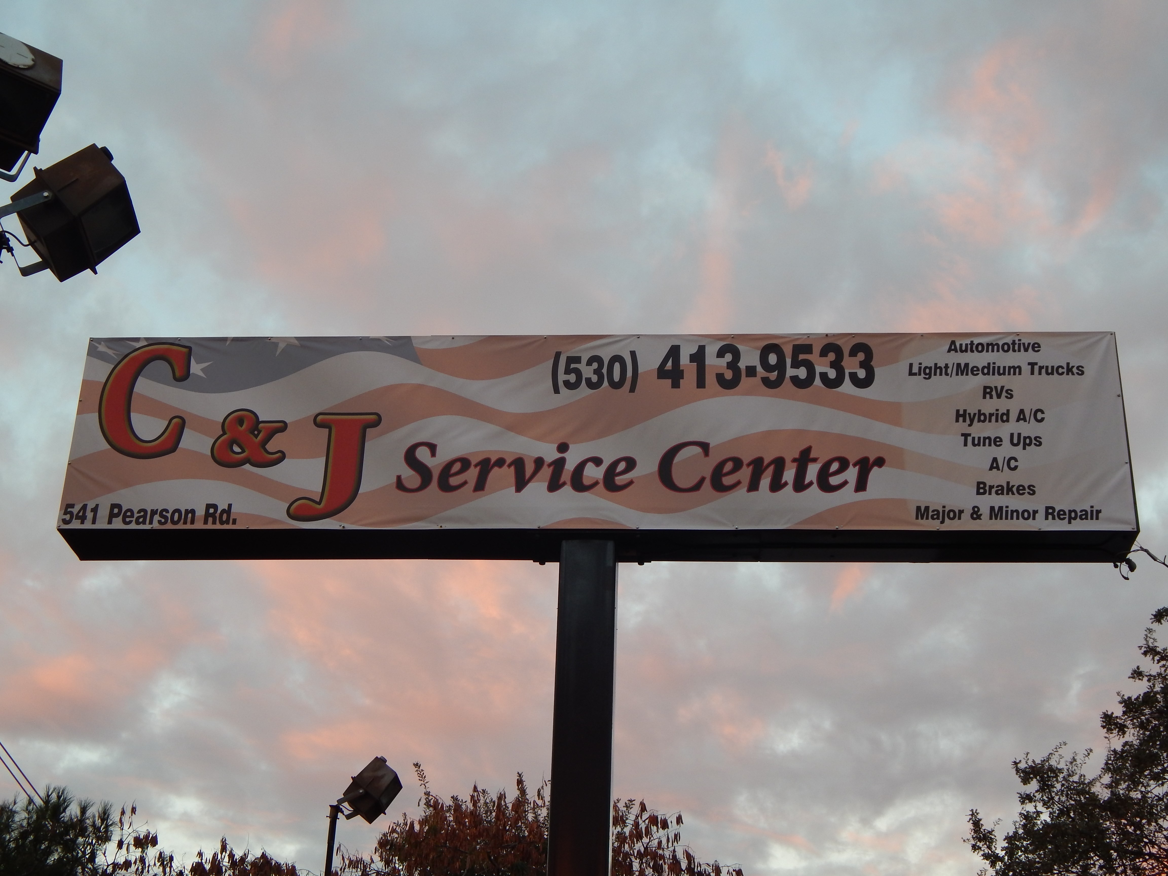 Logo for C&J Service Center
