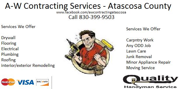 A-W Contracting Services - Atascosa County logo