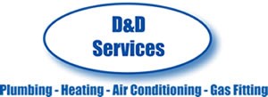 Logo for D & D SERVICES