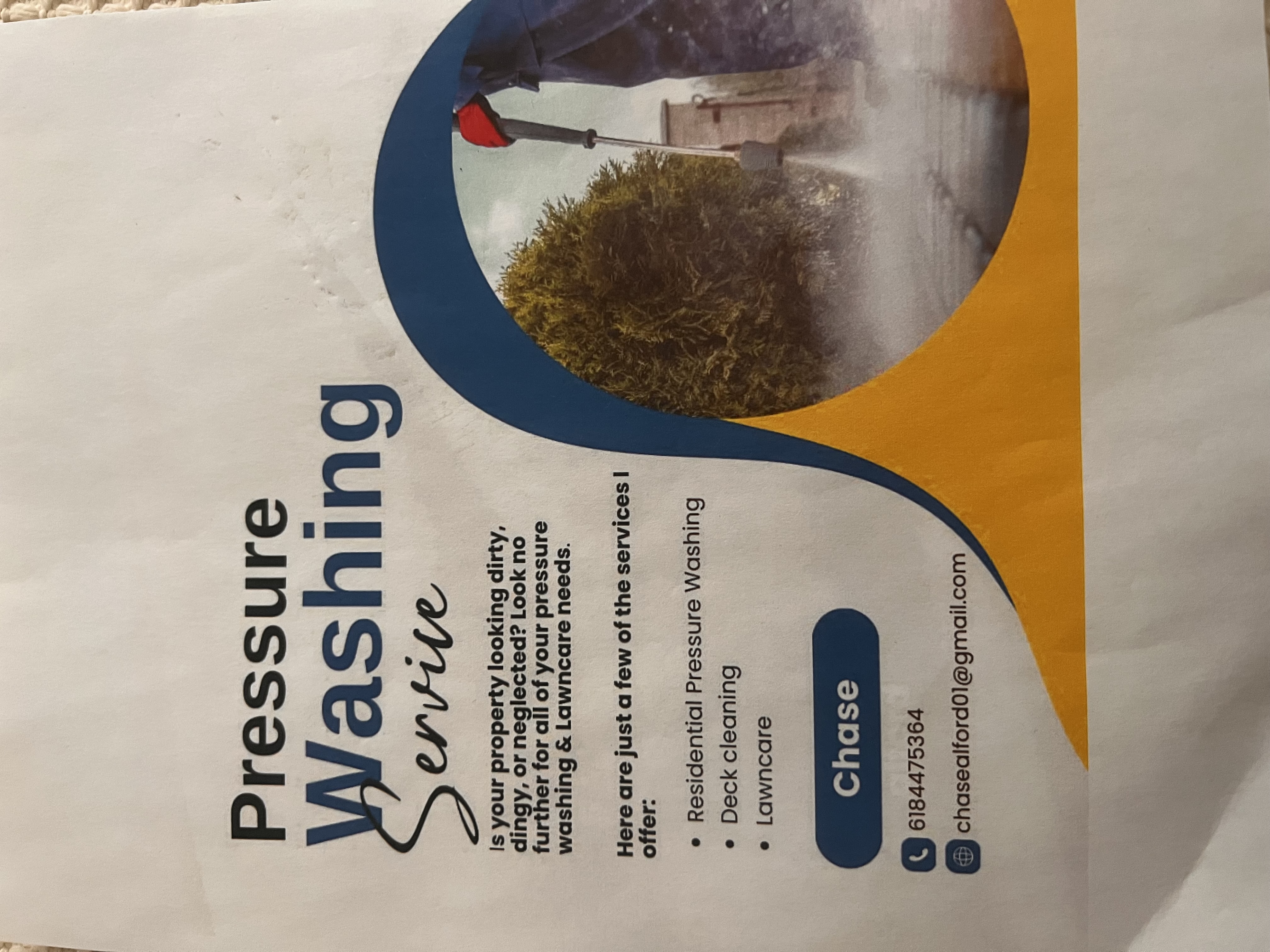 Avatar for Chase’s power washing and landscaping 