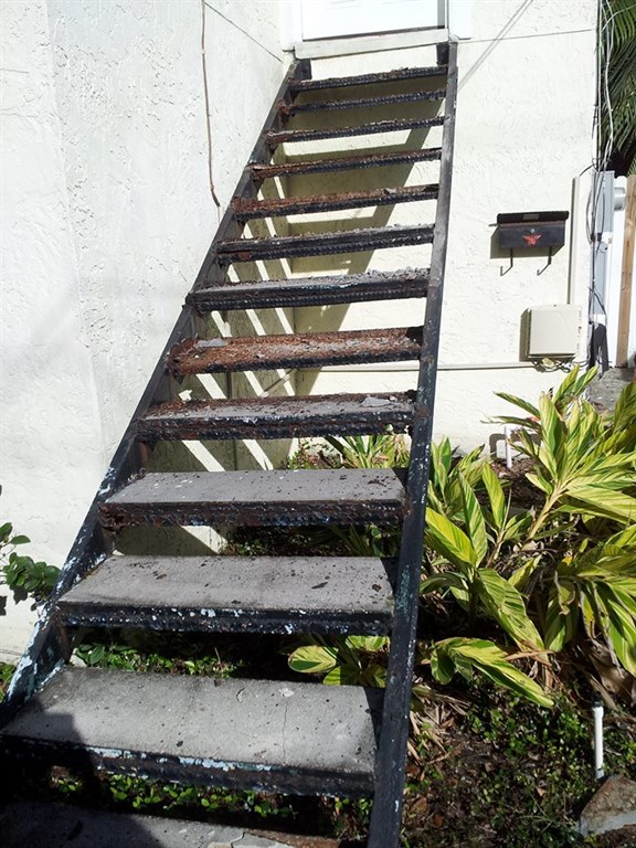 existing staircase