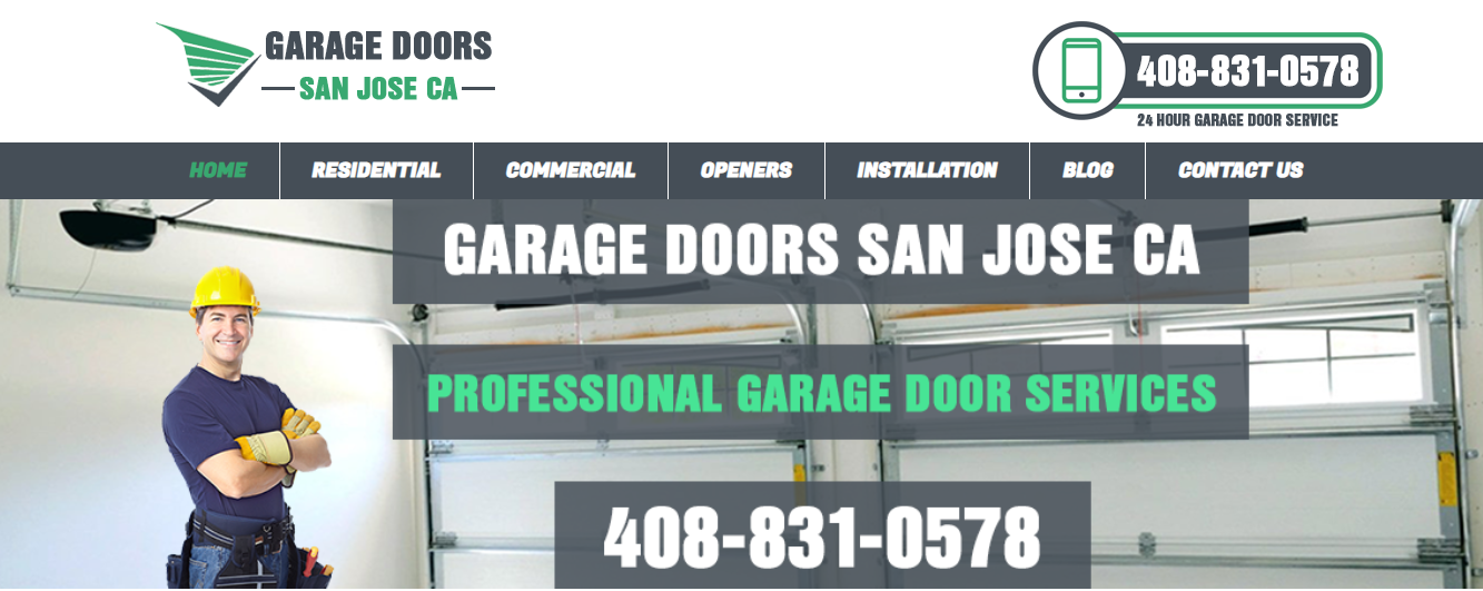Logo for GARAGE DOORS SAN JOSE CA