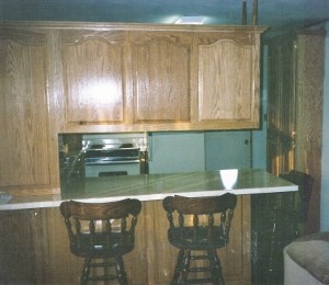 Kitchen view from Dinning Room