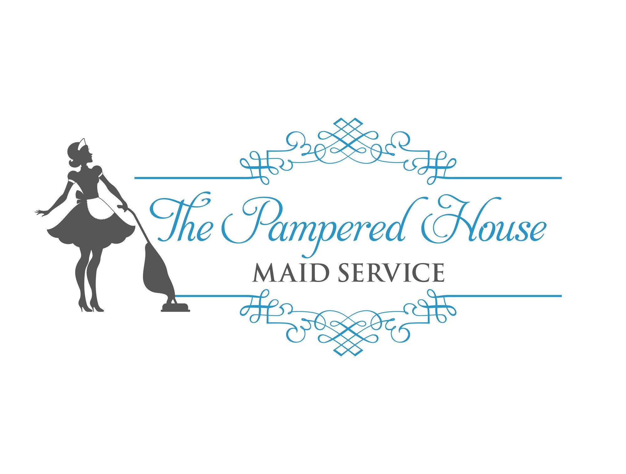 The Pampered House Maid Services logo