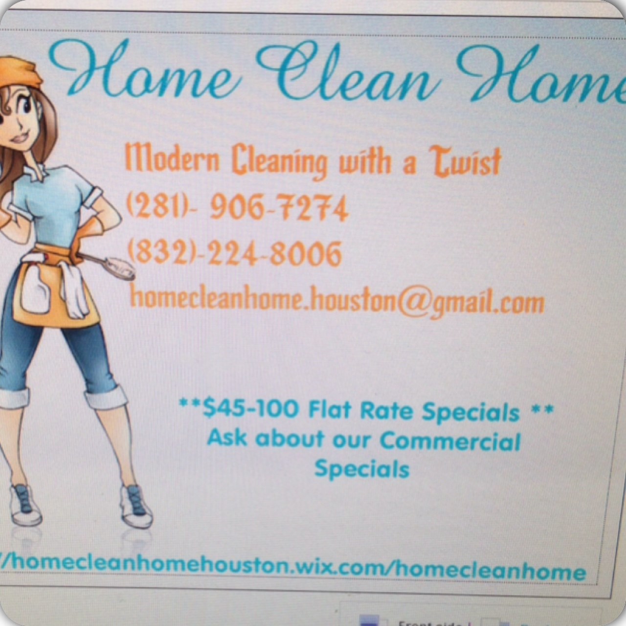 Home Clean Home logo
