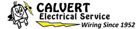Logo for Calvert's Electrical Service