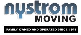 Logo for Nystrom Moving & Storage