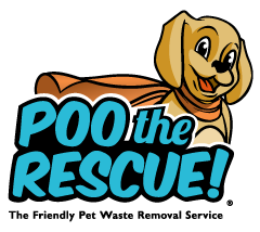 Logo for Poo The Rescue - Pet Waste Removal Service