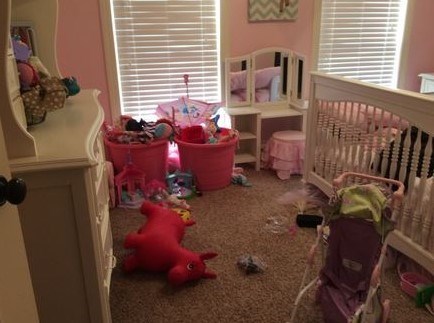 Girls Room Before