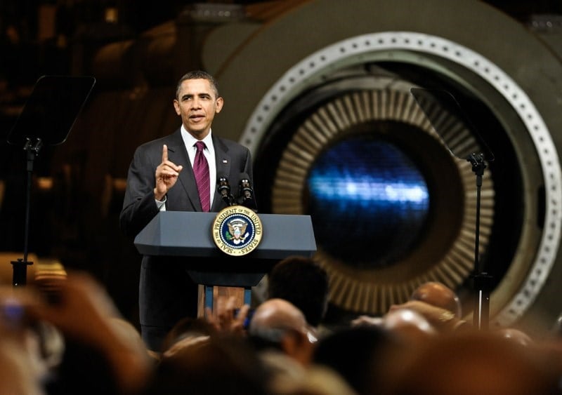 President Visists Schenectady