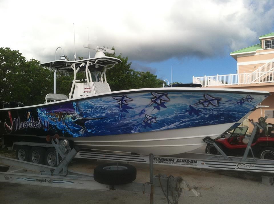 Uncorked Boat wrap