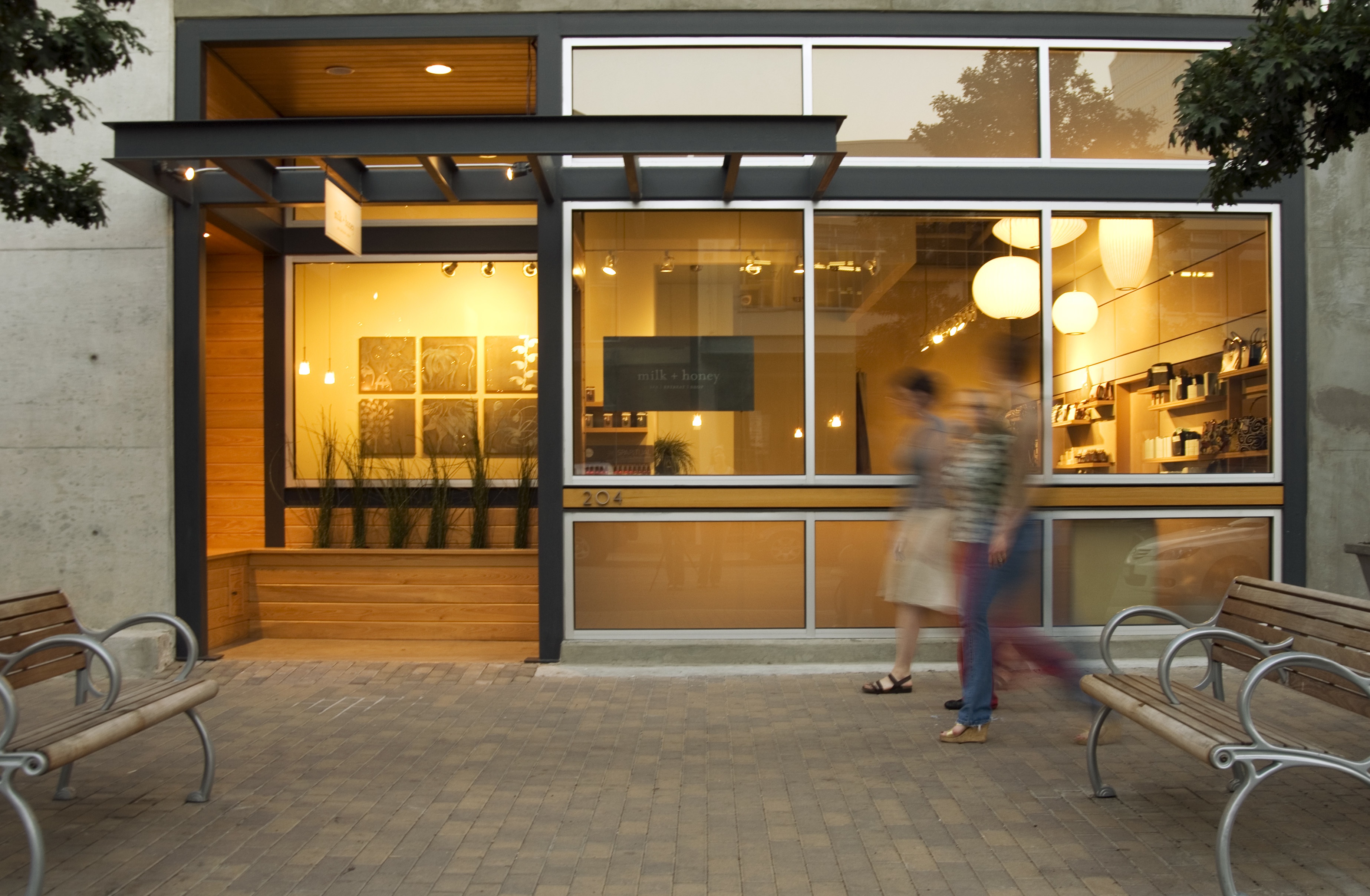 milk + honey spa from Colorado Street