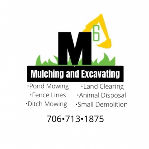 Logo for M6 Mulching and Excavating 