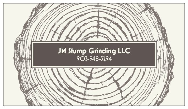 JM Stump Grinding logo