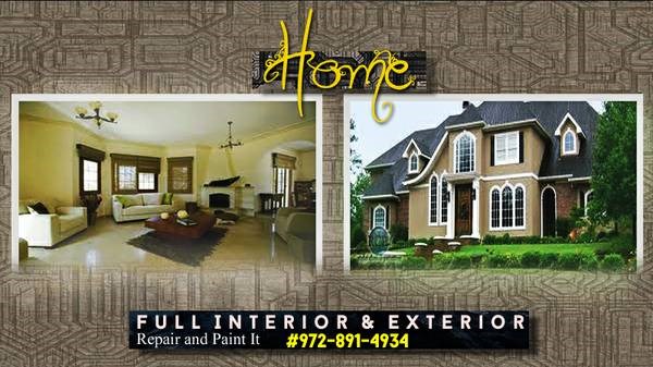 Full Interior and Exterior Painting