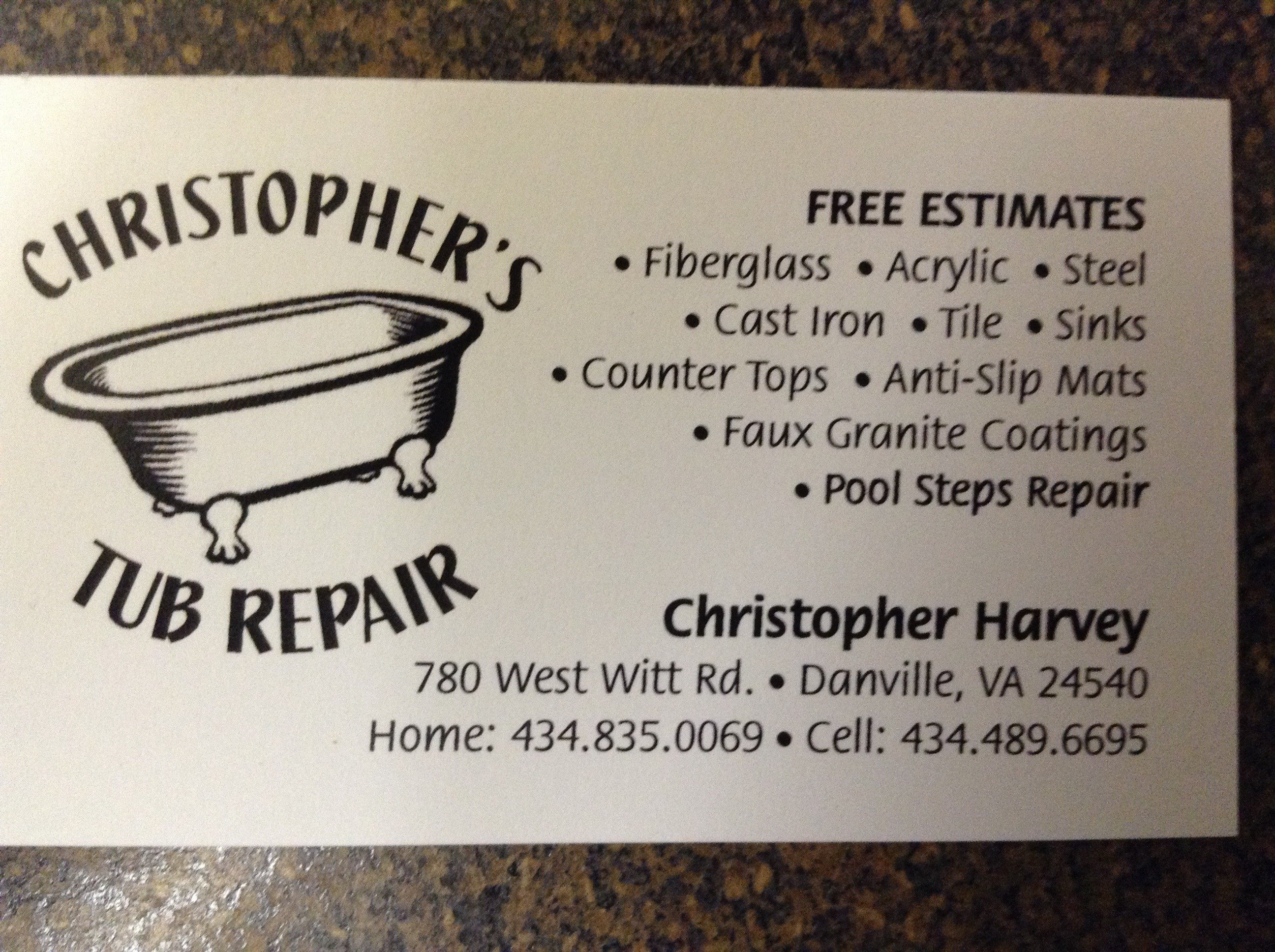 Avatar for Christopher's Tub Repair