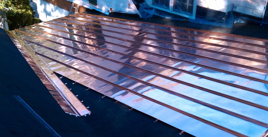 copper roof