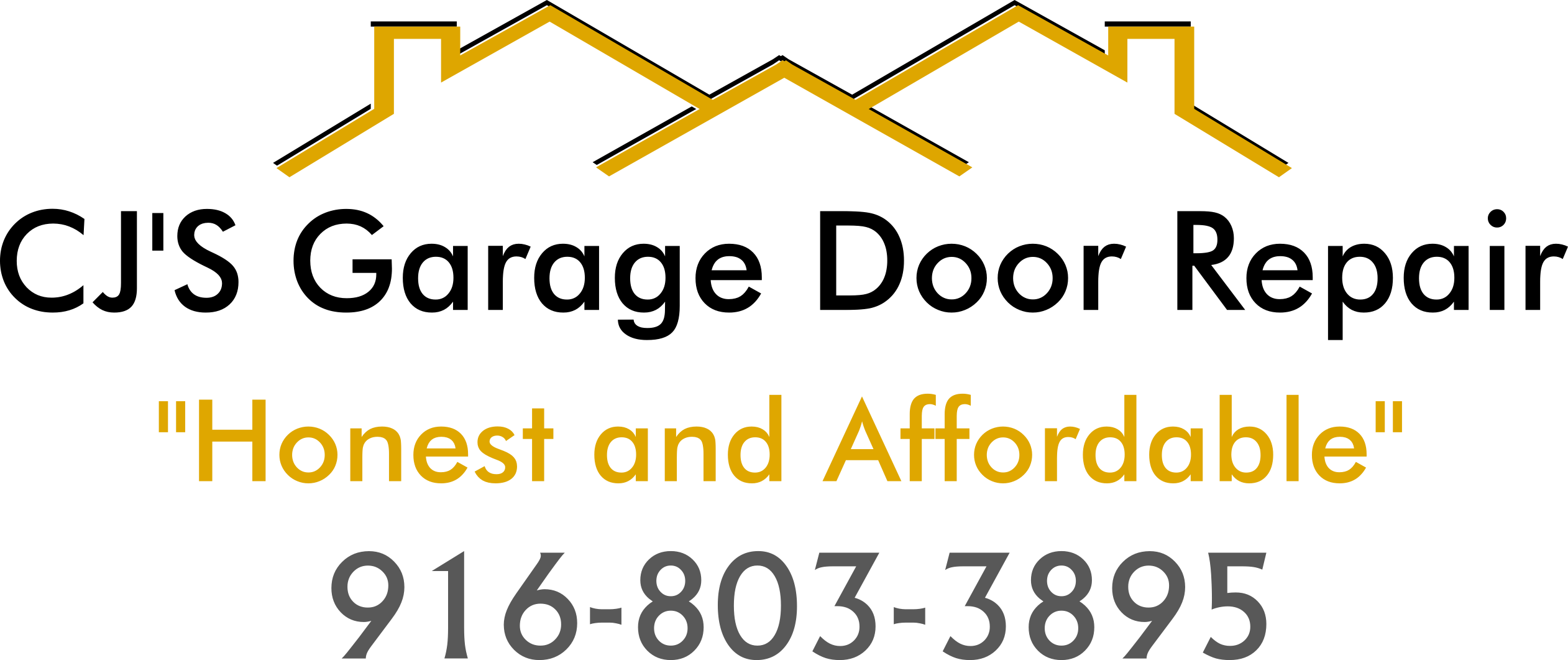 Logo for CJ'S Garage Door Repair