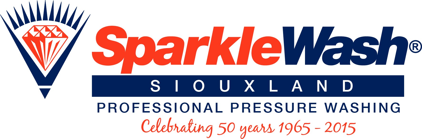 Professional mobile pressure wash service logo