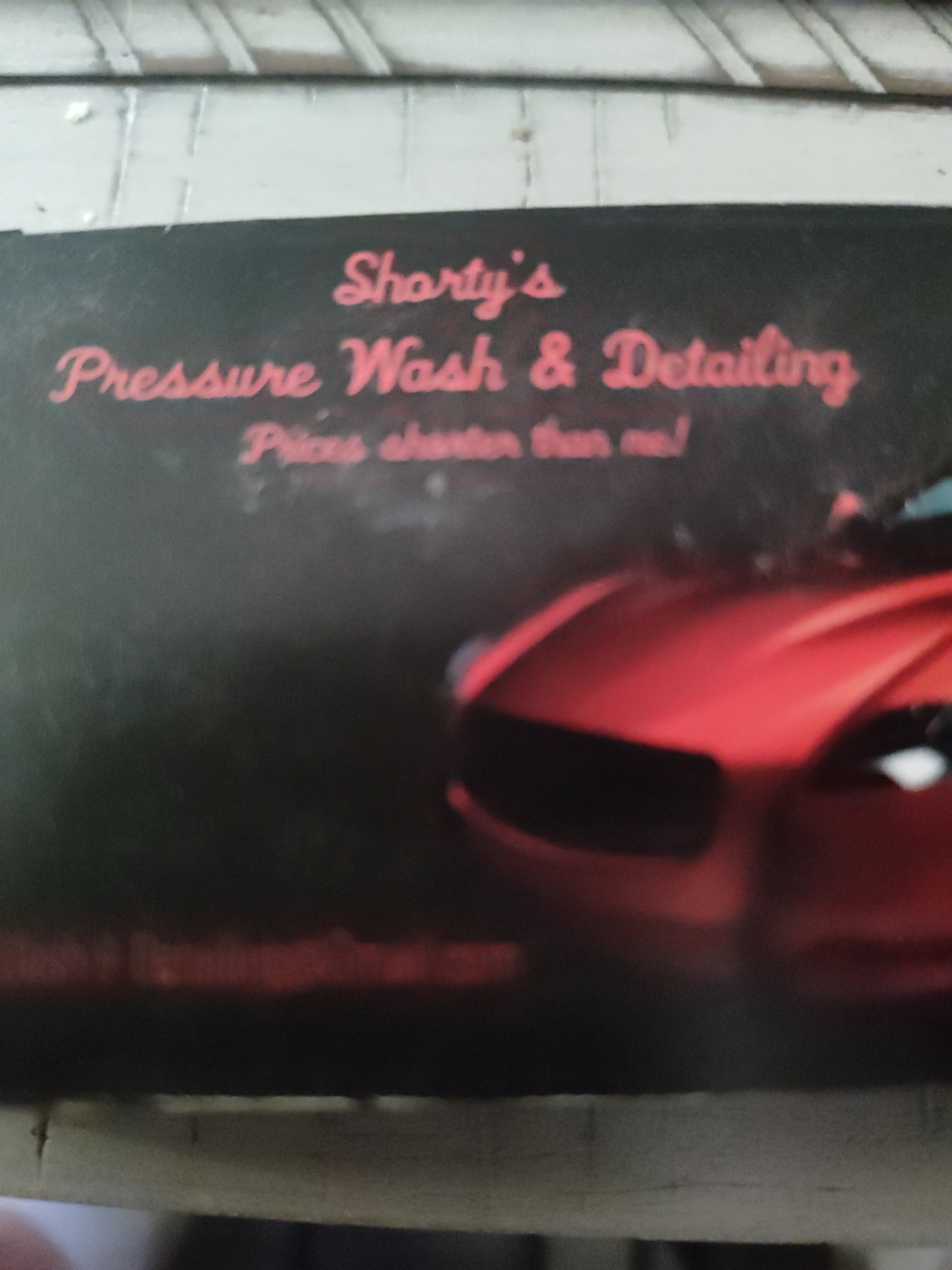Avatar for Shortys Pressure washing and detailing 