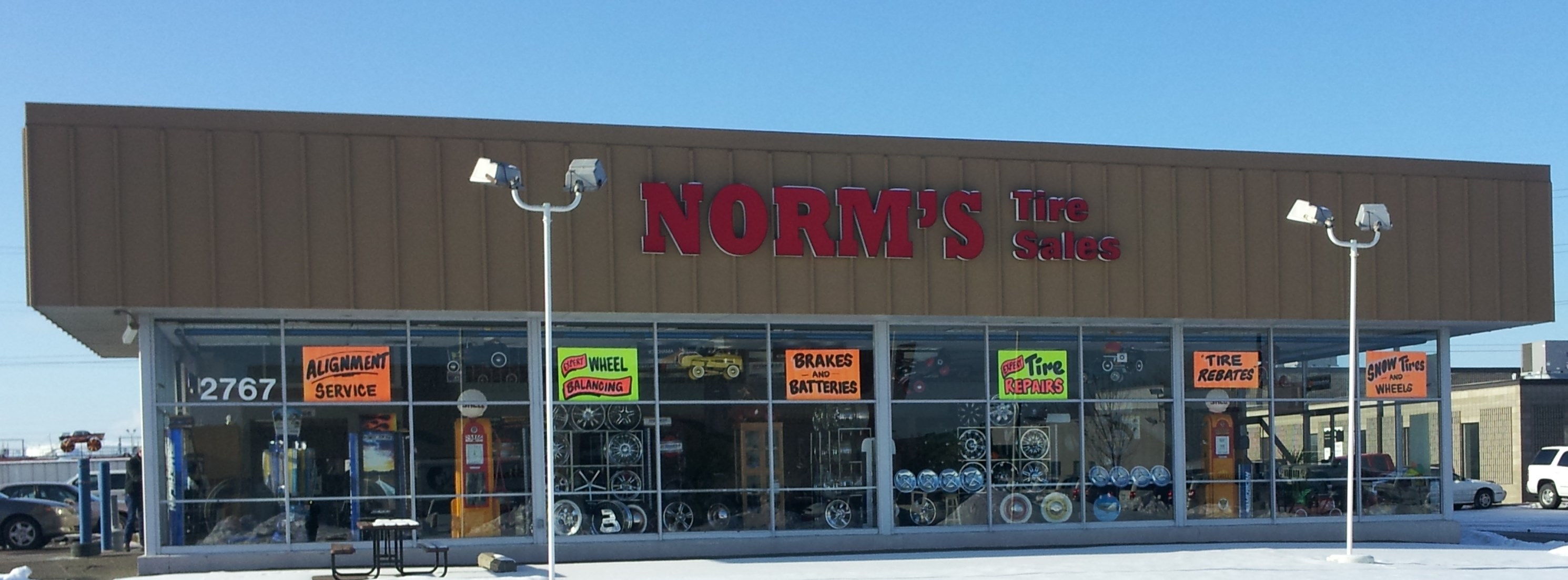 Logo for Norm's Tire Sales Inc