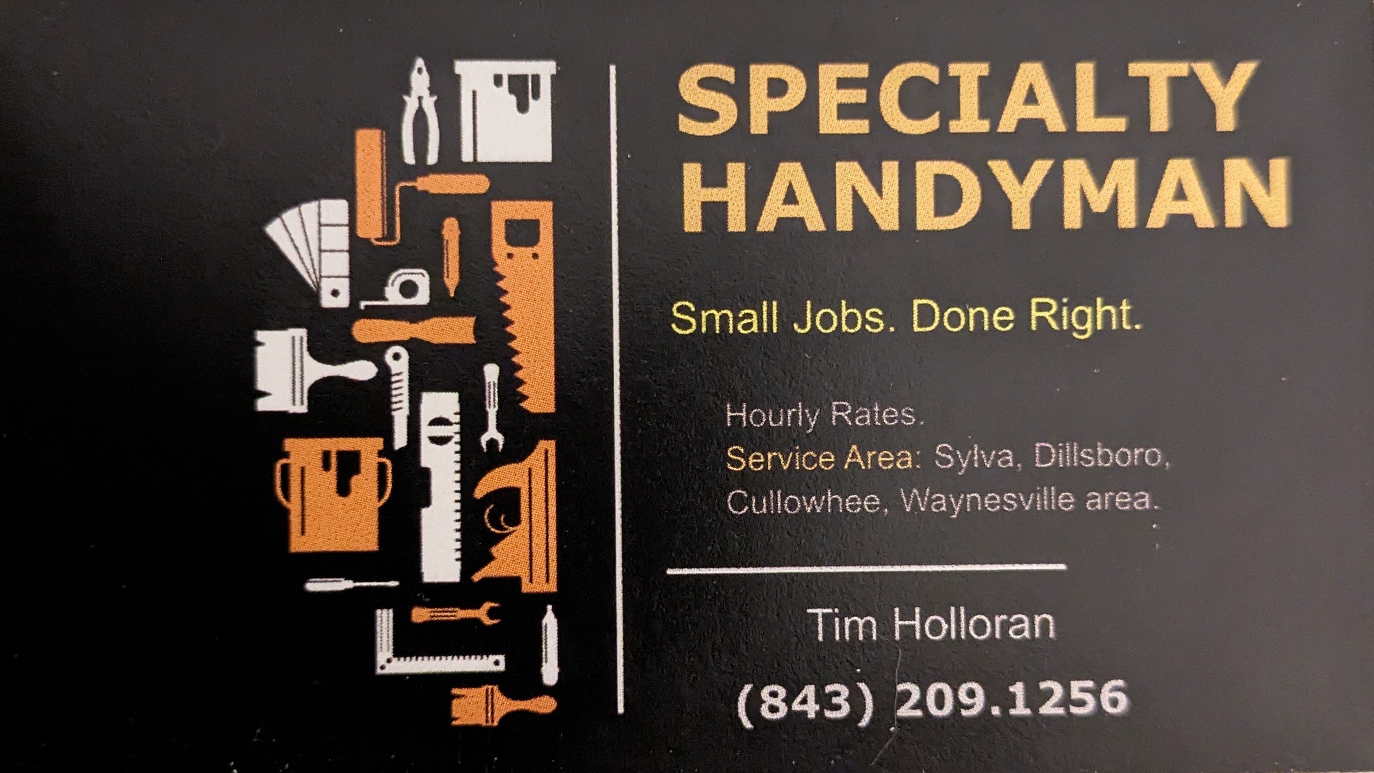 Avatar for Specialty Handyman - Small jobs. Done right.