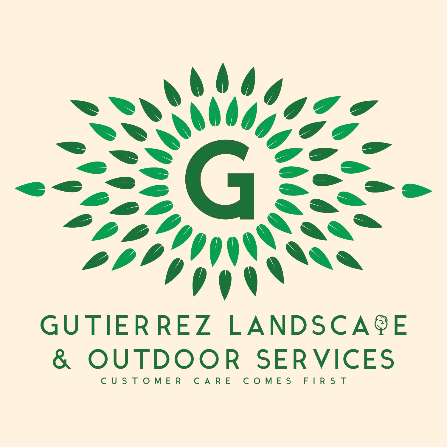 Gutierrez Landscaping and Outdoor Services logo